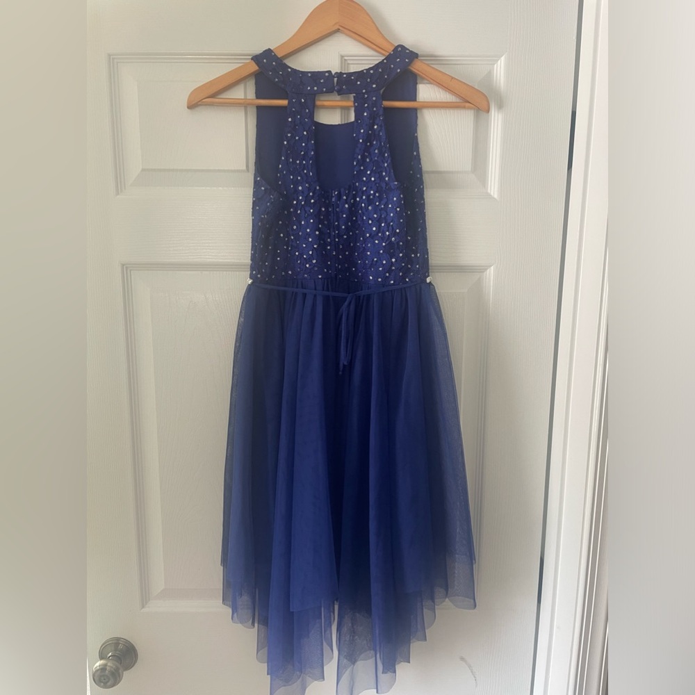 Royal blue Speechless Kids Girls size 14 dress.